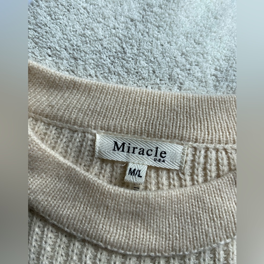 Cream Sweater - Picture 2 of 4